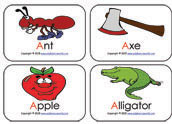 letter-Aa-mini-flashcards